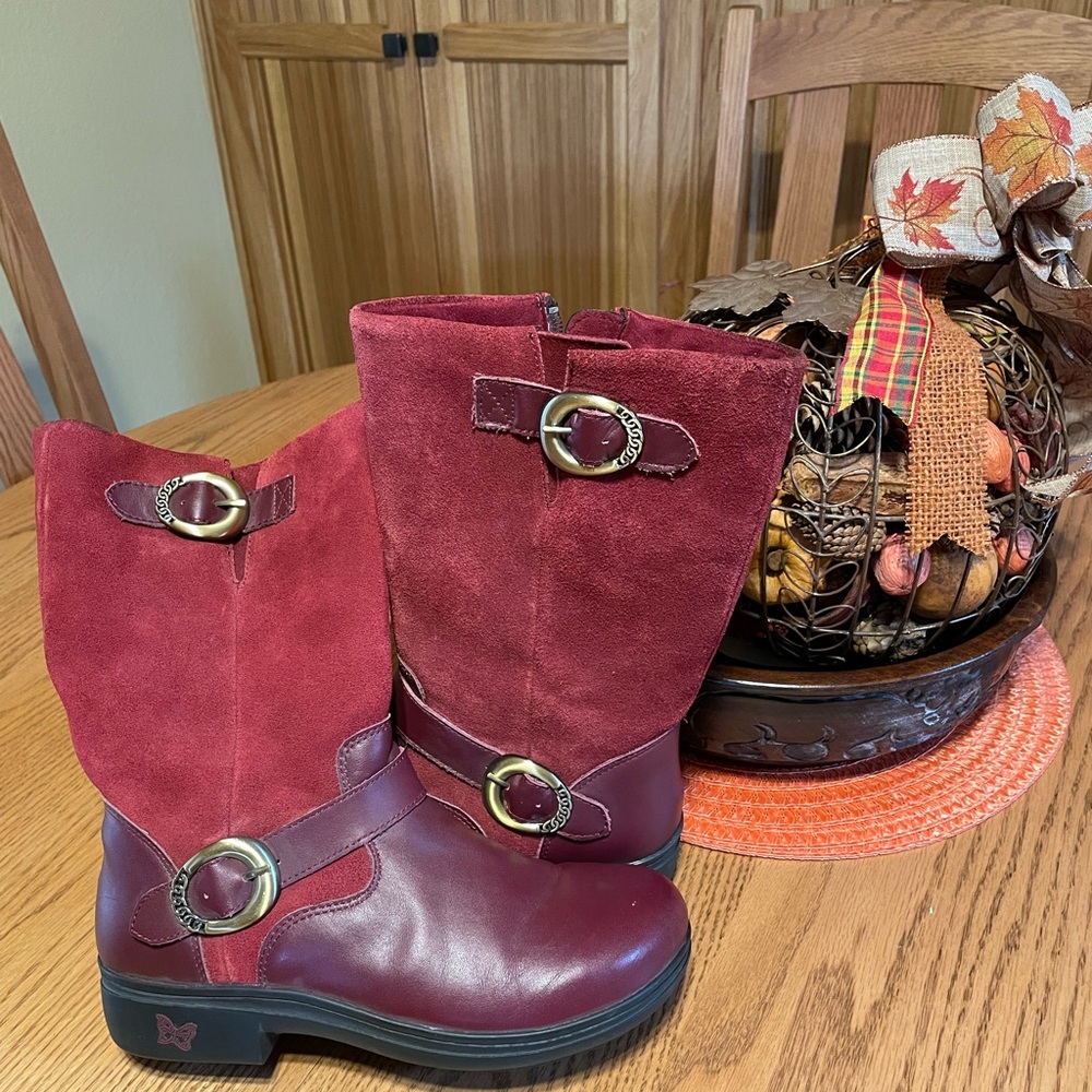 Algeria Kris Burgundy Boots